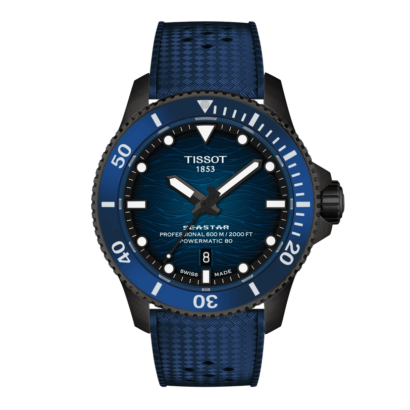 SeaStar 2000 | 44mm, Stainless Steel, Blue Gradient Dial