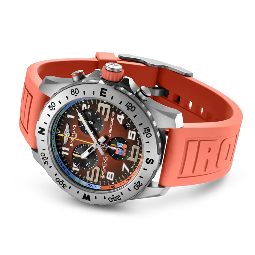 Endurance Pro IRONMAN® World Championship 2026 | 44mm, Titanium, Red Rubber, Men's Watch