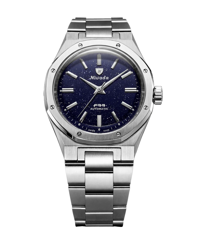 F77 SST Dark Blue Aventurine MK2 | 38mm, Mens Watch