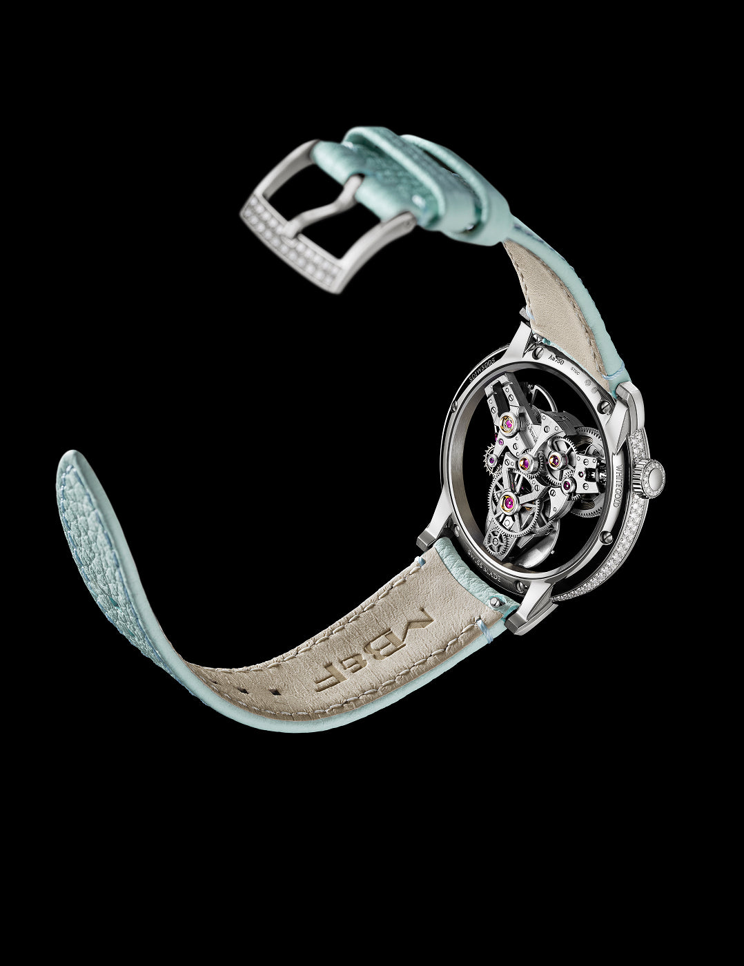SP One Pave | 38mm, Blue Dial, Silver Case, Women's Watch
