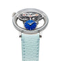 SP One Pave | 38mm, Blue Dial, Silver Case, Women's Watch