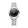 OMEGA Seamaster Aqua Terra 150M 30mm Steel on Steel Black Dial Watch 