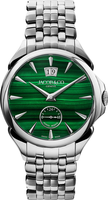 Palatial Classic Manual Big Date | 42mm, Steel Case, Steel Strap