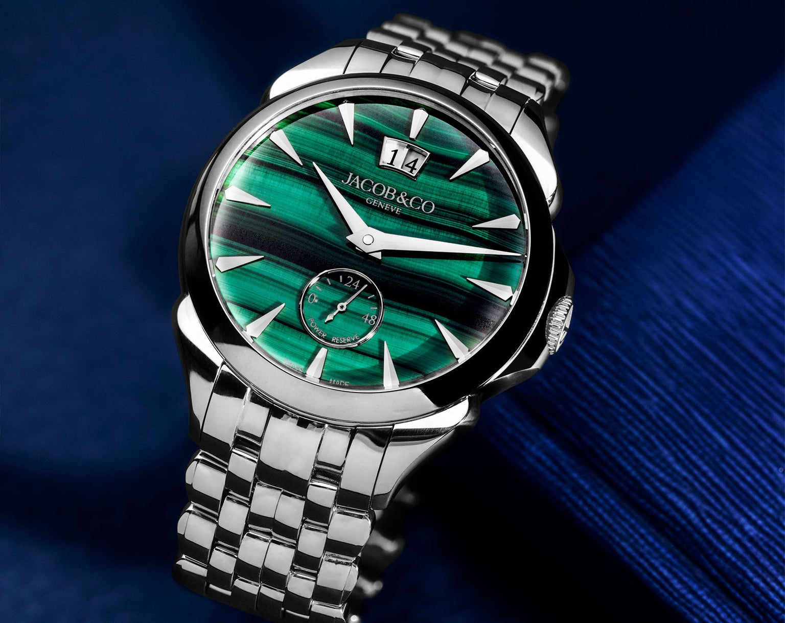 Palatial Classic Manual Big Date | 42mm, Steel Case, Steel Strap
