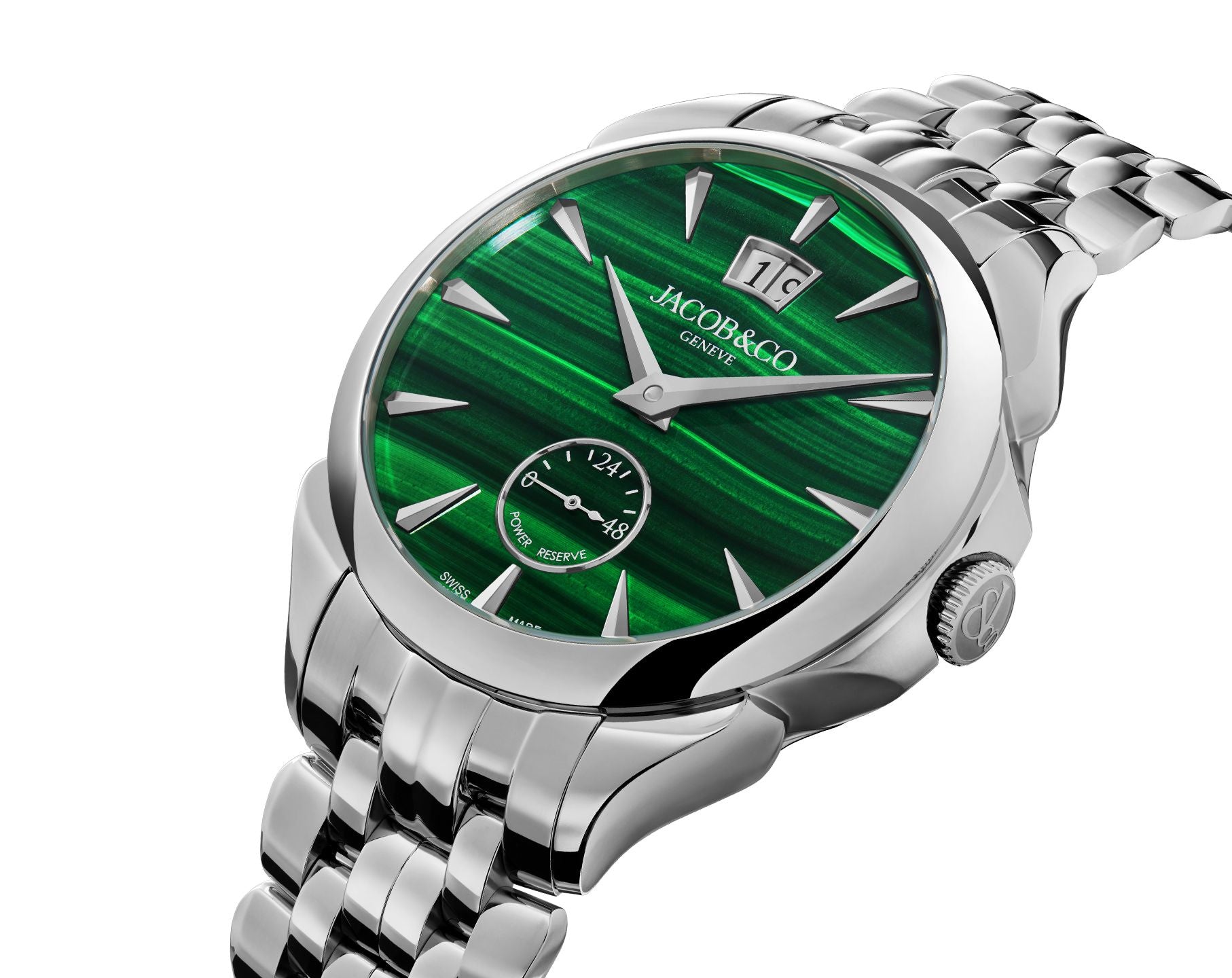 Palatial Classic Manual Big Date | 42mm, Steel Case, Steel Strap