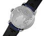 The World Is Yours Dual Time Zone | 43mm, Leather Strap, Steel Case