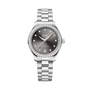 OMEGA Seamaster Aqua Terra 150M 30mm Steel on Steel Diamond Bezel Diamond Markers Grey Dial Watch 