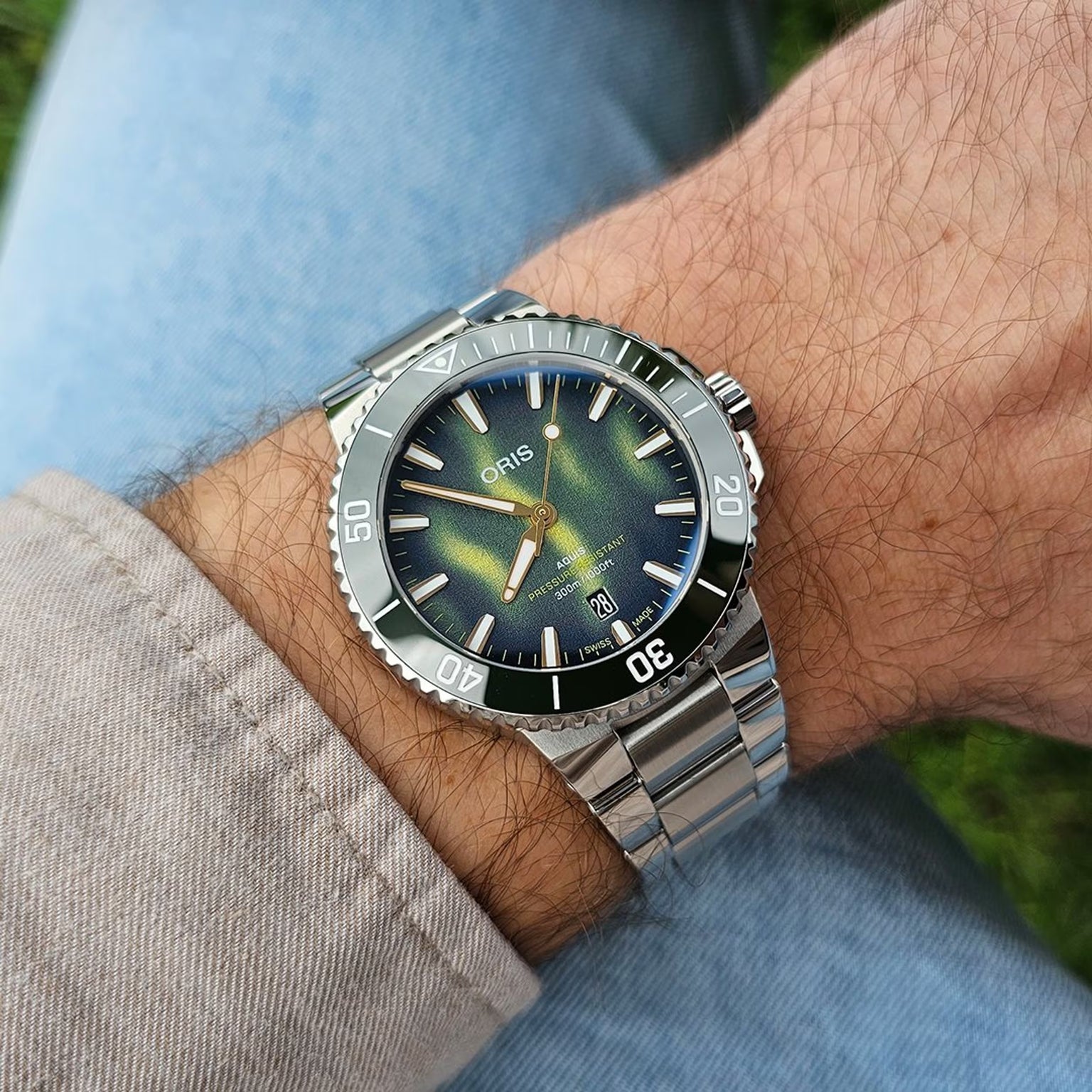 Aquis Kelp Forest Limited Edition | 41.5mm, Stainless Steel