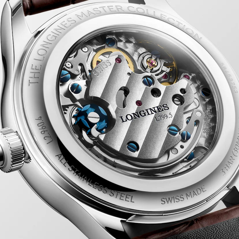 Master Chrono Monopusher | 41mm, Stainless Steel Case, Alligator Strap