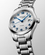 Master | 30mm, Stainless Steel, Silver "barleycorn" Dial, Womens Watch