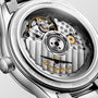 Master | 34mm, Stainless Steel, Silver "barleycorn" Dial, Womens Watch