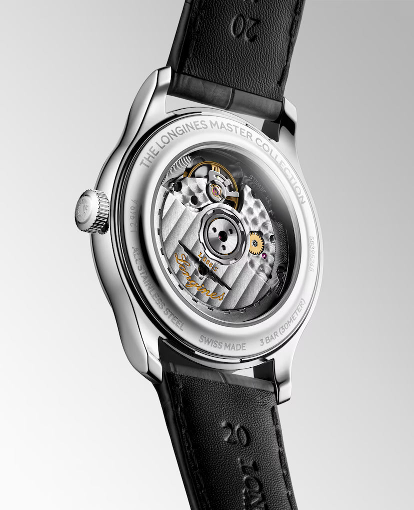 Master | 39mm, Stainless Steel Case, Alligator Strao