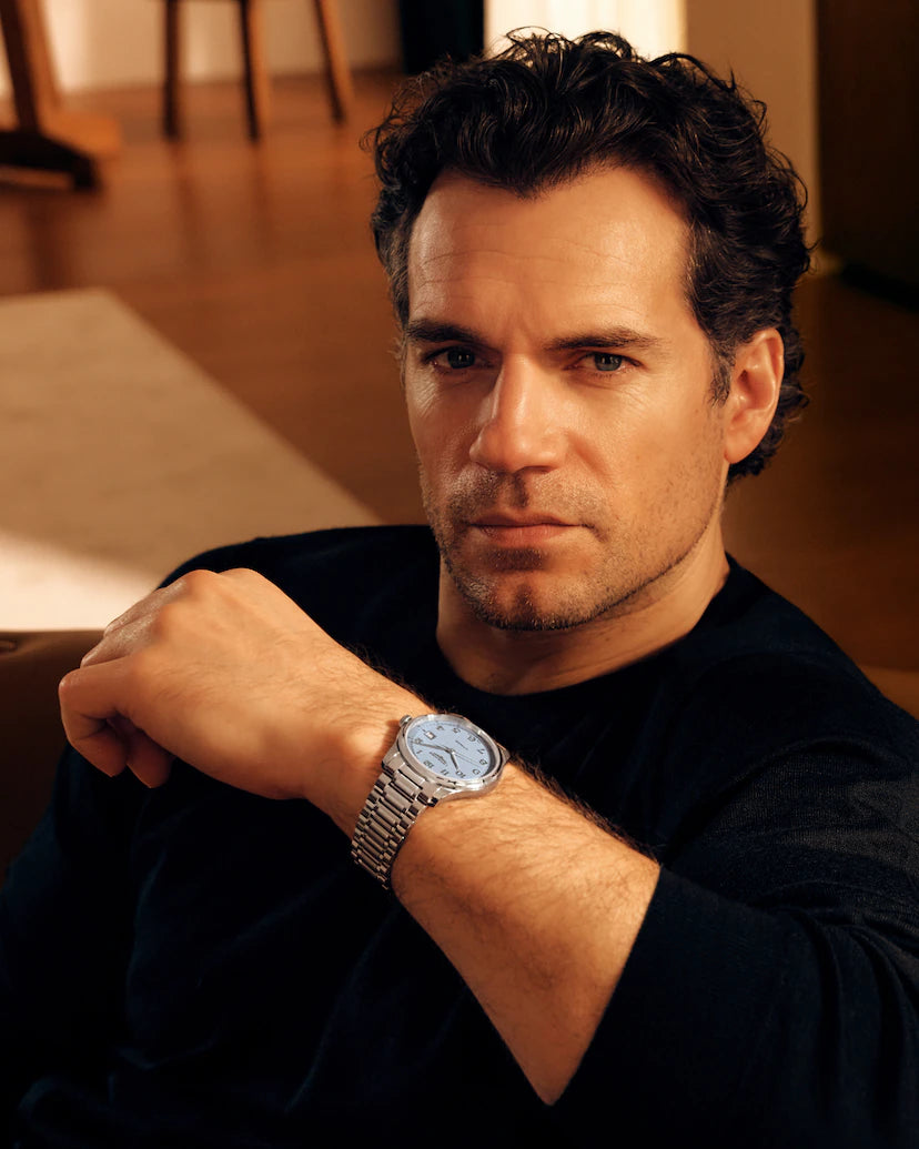 Master | 41mm, Stainless Steel, Light Blue "Barleycorn" Dial