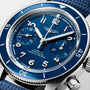 Spirit Pilot Flyback | 39mm, Blue Rubber