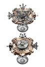 Horological Machine Nº11 Architect Red Gold Edition | 42mm, Rubber Strap, Men's Watch