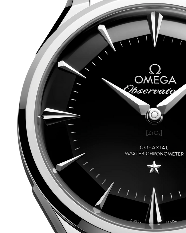 Constellation Observatory | 39mm, Glossy Leather Strap, Men's Watch