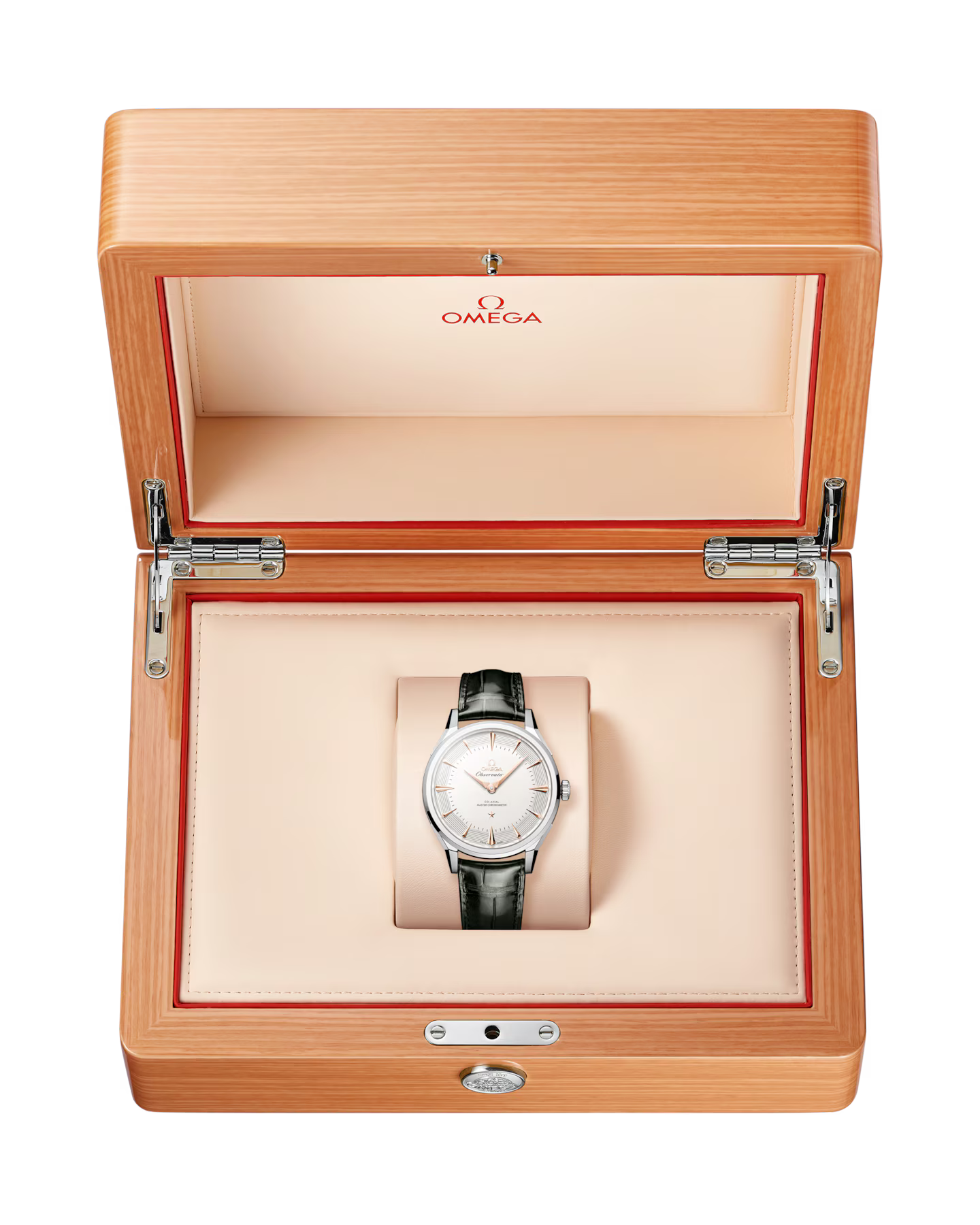 Constellation Observatory | 39mm, Grey Leather Strap, Men's Watch