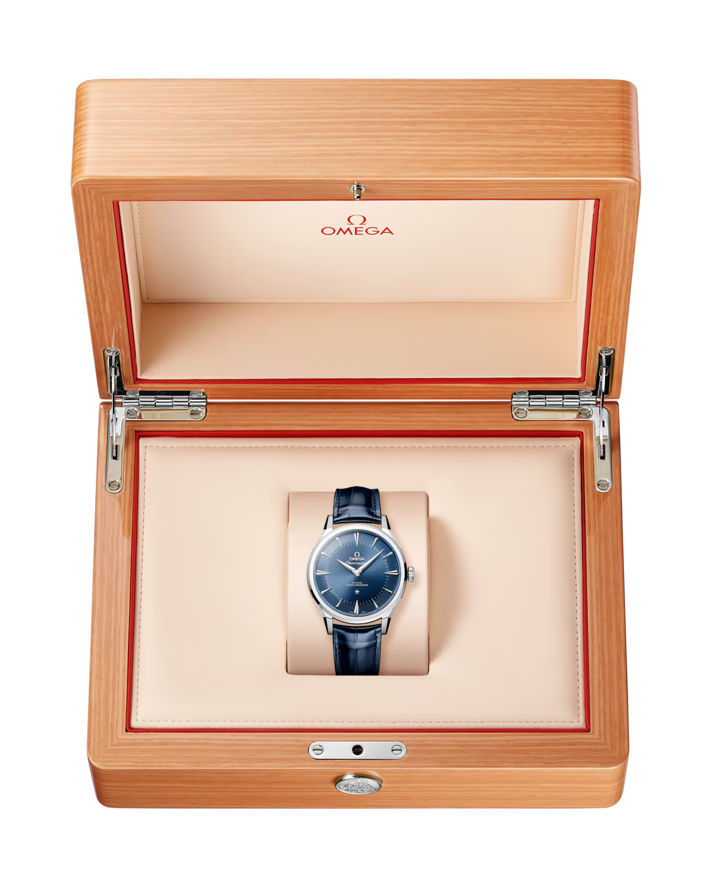 Constellation Observatory | 39mm, Blue Leather Strap, Men's Watch