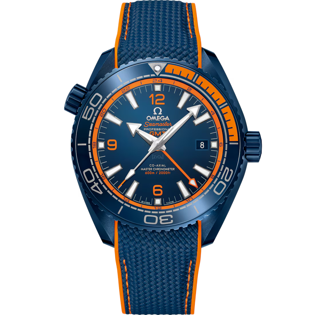Seamaster Planet Ocean 600M | 45mm, Blue Ceramic and Rubber Strap, Men's Watch