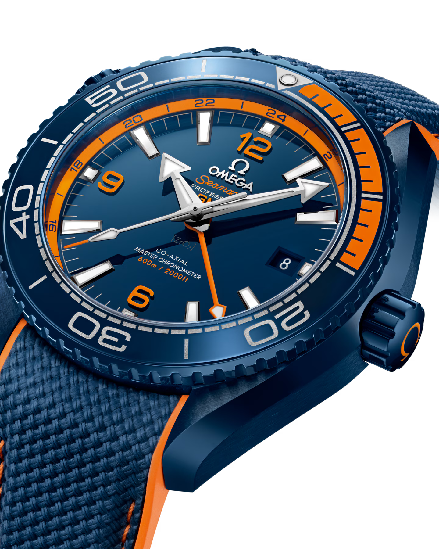 Seamaster Planet Ocean 600M | 45mm, Blue Ceramic and Rubber Strap, Men's Watch
