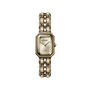 Première Iconic Chain Gold Brown | 26.1mm, Steel Case, Steel Chain Bracelet with 18K Yellow Gold Coating
