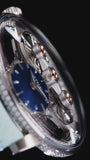 SP One Pave | 38mm, Blue Dial, Silver Case, Women's Watch