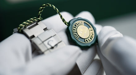 Superlative certified Rolex seal