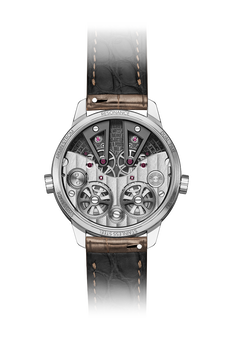 Dual Time GMT Resonance Manufacture Edition Black | 39mm, Stainless Steel, Men's Watch