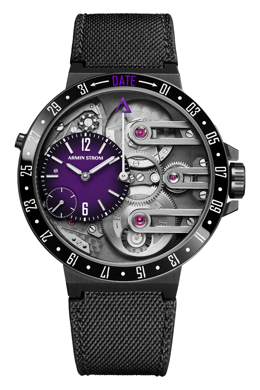 Orbit Purple | 43mm, Stainless Steel, Men's Watch