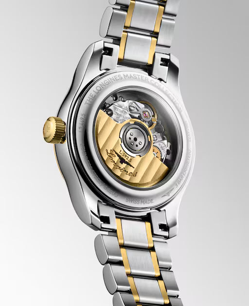 Master | 30mm, Stainless Steel and 18 karat Yellow Gold cap