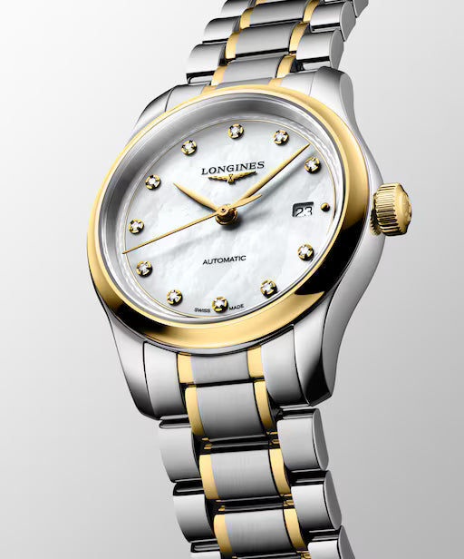 Master | 30mm, Stainless Steel and 18 karat Yellow Gold cap