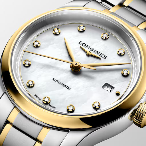 Master | 30mm, Stainless Steel and 18 karat Yellow Gold cap
