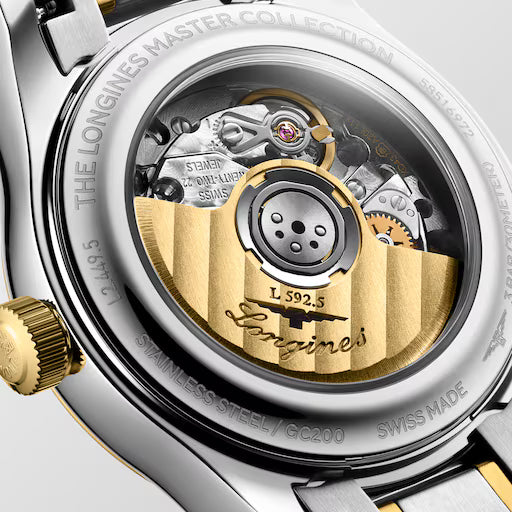 Master | 30mm, Stainless Steel and 18 karat Yellow Gold cap
