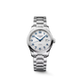Master | 30mm, Stainless Steel, Silver "barleycorn" Dial, Womens Watch
