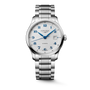 Master | 39mm, Stainless Steel, Silver "barleycorn" Dial, Mens Watch