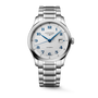 Master | 41mm, Stainless Steel, Silver "barleycorn" Dial, Mens Watch